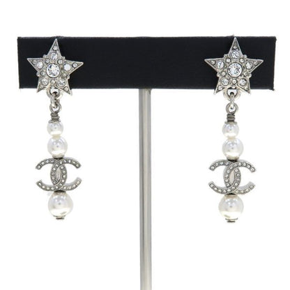 Chanel 20P Earrings Silver