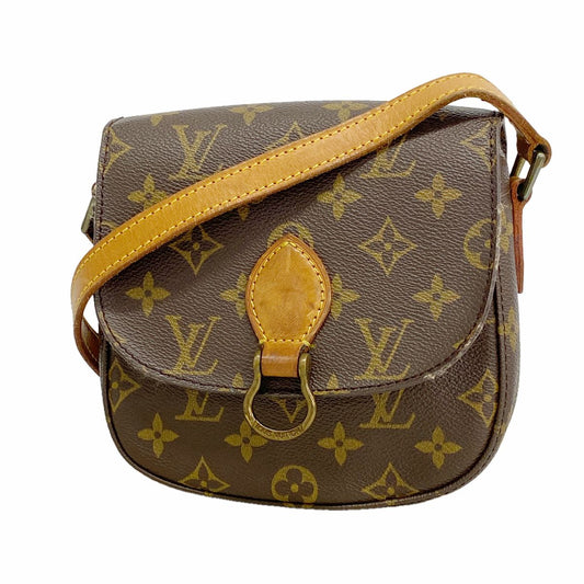 Louis Vuitton Shoulder Bag Monogram Mini Saint-cloud Brown