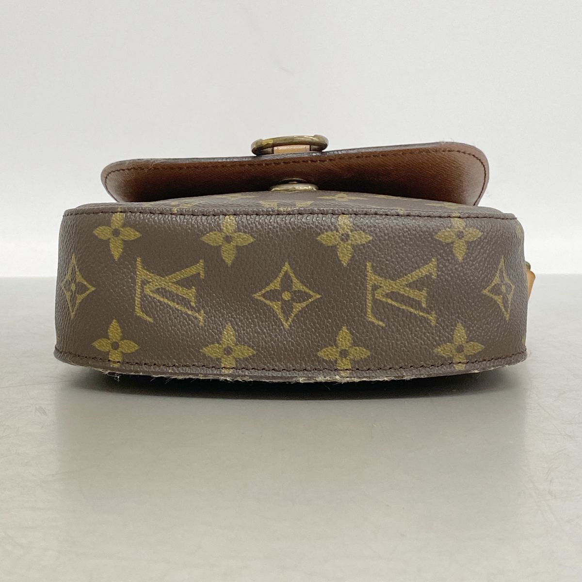 Louis Vuitton Shoulder Bag Monogram Mini Saint-cloud Brown — view 3
