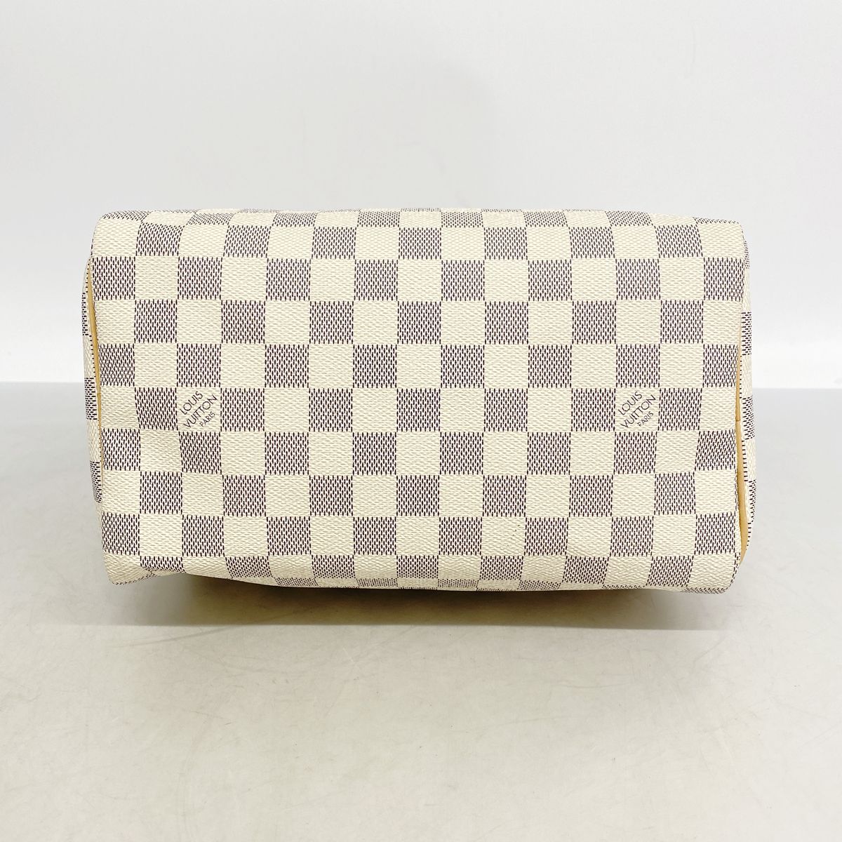 Louis Vuitton Handbag Damier Azur Speedy 25 White — view 3