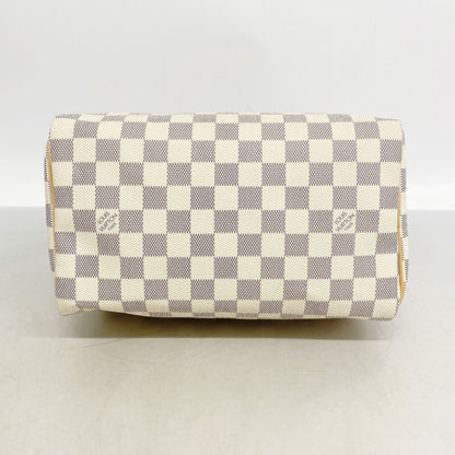 Louis Vuitton Handbag Damier Azur Speedy 25 White — view 3