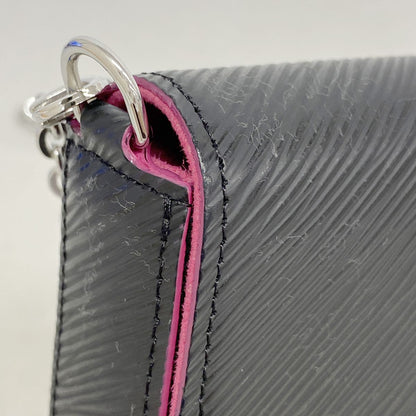 Louis Vuitton Wallet on Chain Epi Pochette Felicie Noir Hot Pink Shoulder Bag — view 7