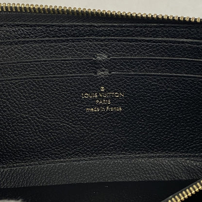 Louis Vuitton Wallet Monogram Empreinte Portefeuille Clemence Noir — view 4