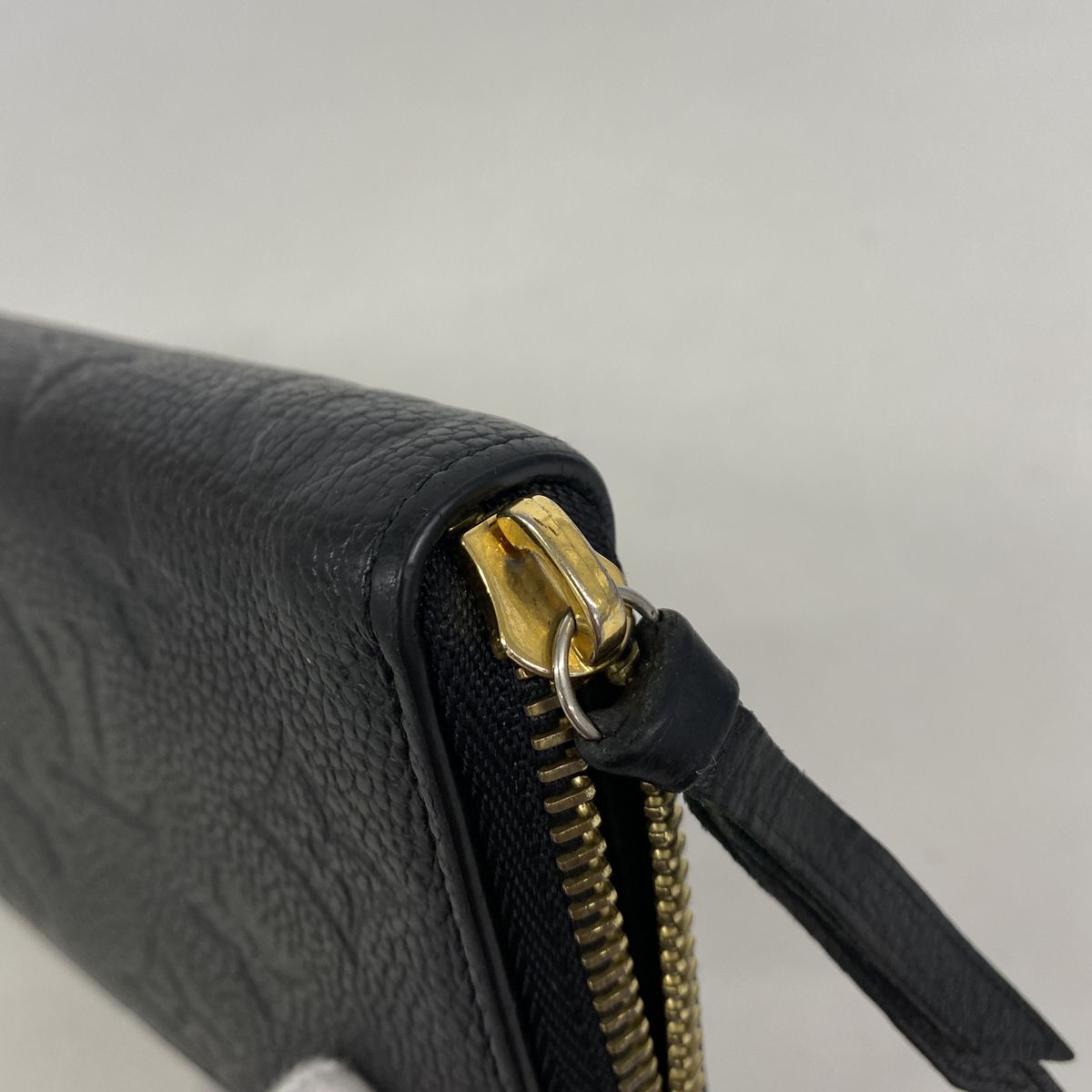 Louis Vuitton Wallet Monogram Empreinte Portefeuille Clemence Noir — view 6