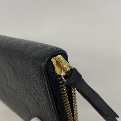 Louis Vuitton Wallet Monogram Empreinte Portefeuille Clemence Noir — view 6