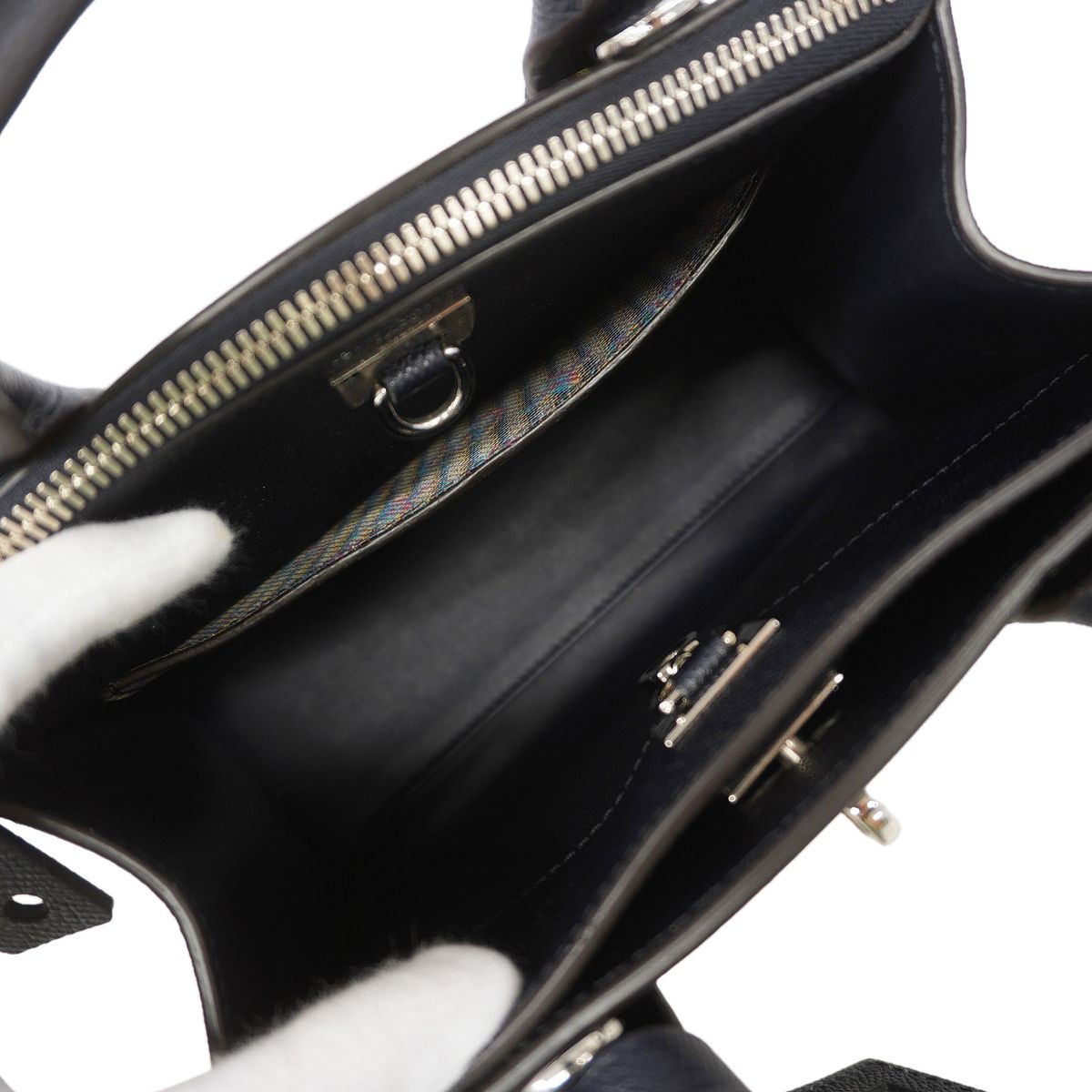 Louis Vuitton Handbag Monogram LV Pop City Steamer Mini Blue 2-Way Bag — view 4