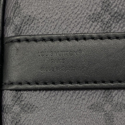 Louis Vuitton Handbag Monogram Eclipse Keepall Bandouliere 25 Black 2-Way Bag — view 5