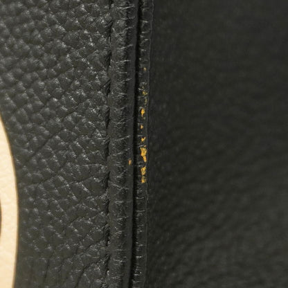 Louis Vuitton Tote Bag Monogram Empreinte On The Go MM Black Beige 2-Way — view 7