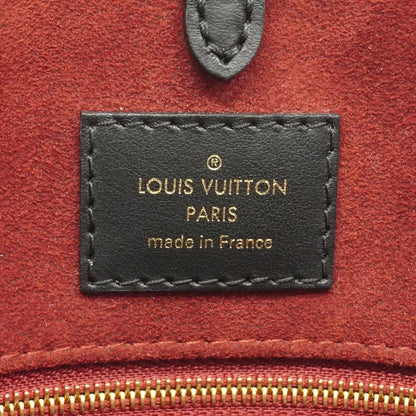 Louis Vuitton Tote Bag Monogram Empreinte On The Go MM Black Beige 2-Way — view 5