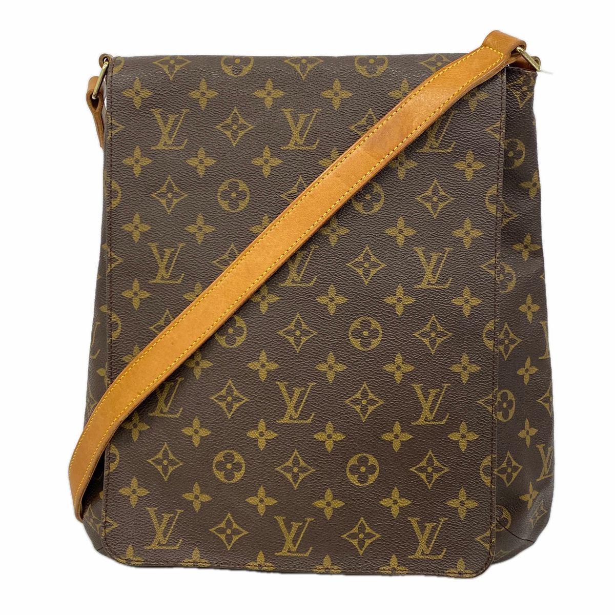 Louis Vuitton Shoulder Bag Monogram Musette Brown