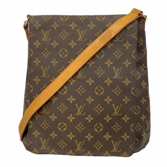 Louis Vuitton Shoulder Bag Monogram Musette Brown