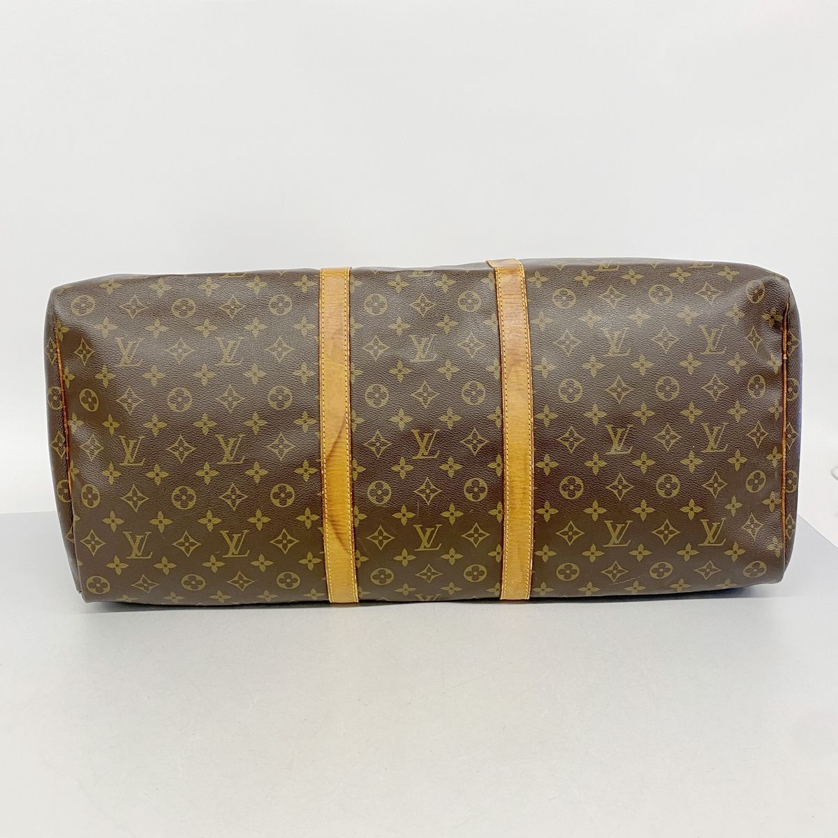 Louis Vuitton Boston Bag Monogram Keepall 60 Brown — view 3