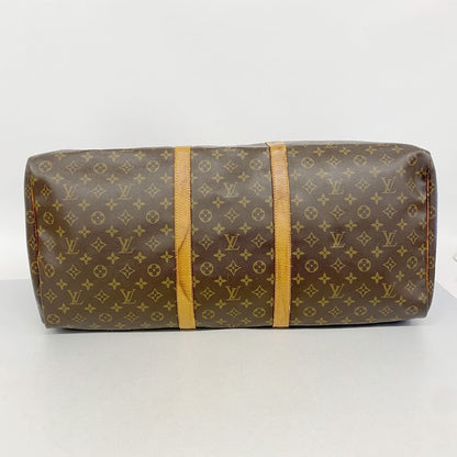 Louis Vuitton Boston Bag Monogram Keepall 60 Brown — view 3