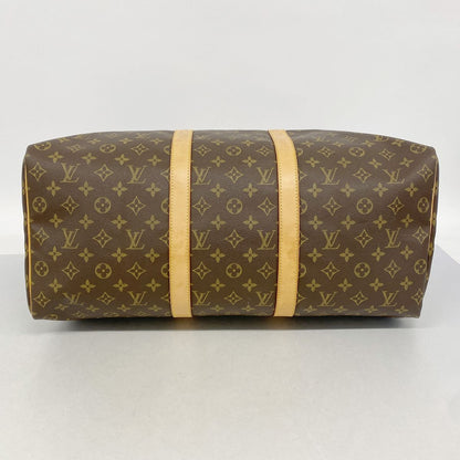 Louis Vuitton Boston Bag Monogram Keepall 50 Brown — view 3