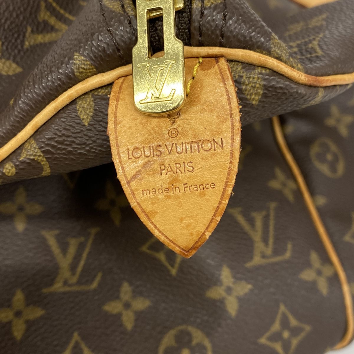 Louis Vuitton Boston Bag Monogram Keepall 50 Brown — view 5