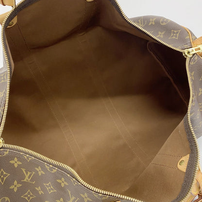 Louis Vuitton Boston Bag Monogram Keepall 50 Brown — view 4