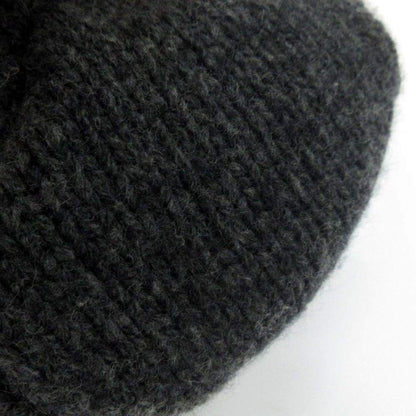 Brunello Cucinelli Cashmere Rib Knit Drawstring Pouch Charcoal Gray Sweater — view 3