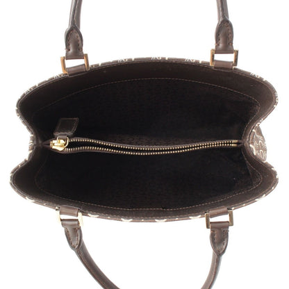 Celine Vintage Canvas C Sulky Tote Bag Brown — view 6