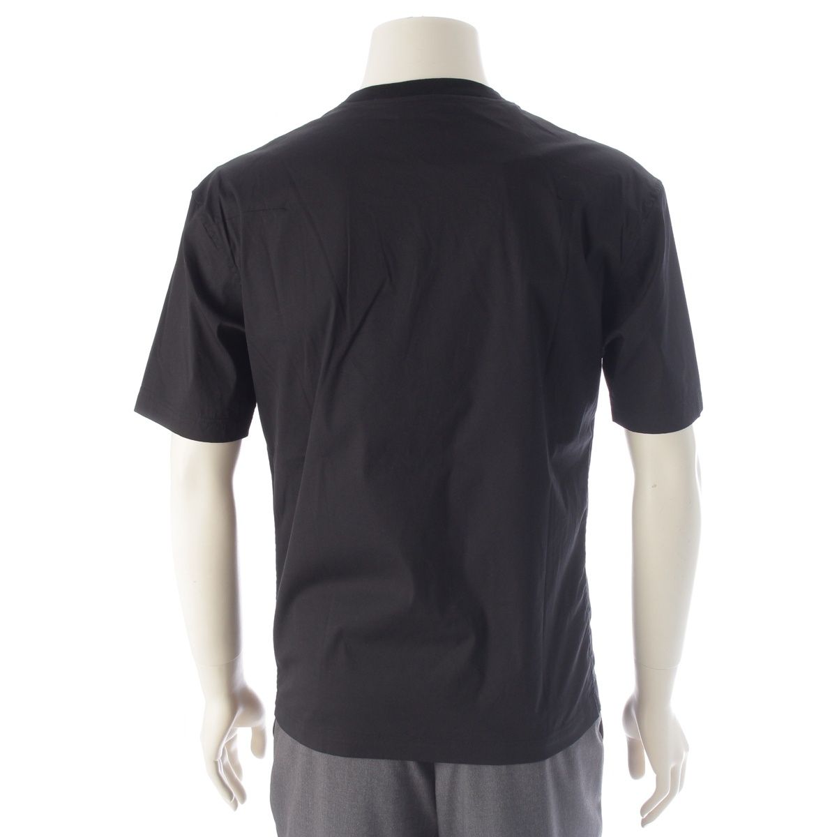 Dior Homme Cotton Be Embroidery Top Short Sleeve T-Shirt Black XS — view 4