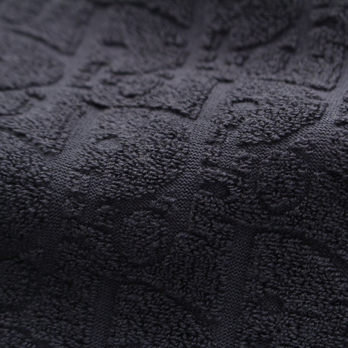 Dior Homme Terry Pile Oblique Crew Neck Top Navy — view 8