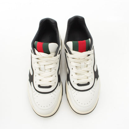 Gucci Re Web Leather Sherry Line Low-Top Sneakers White — view 2