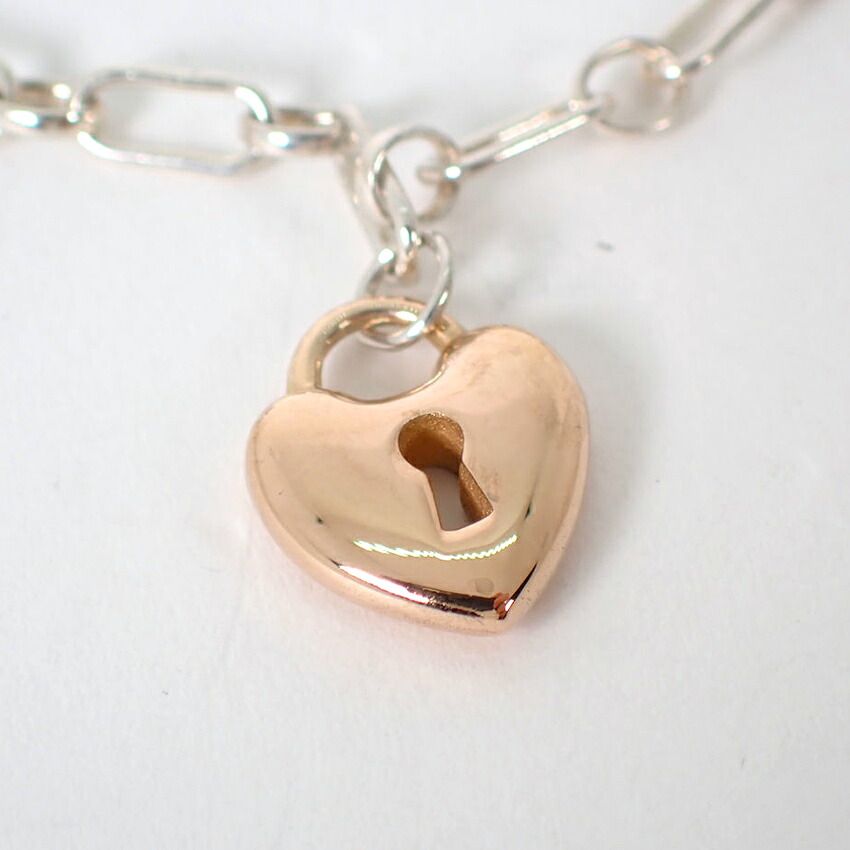 Tiffany & Co 925/750 Heart Lock Bracelet — view 6