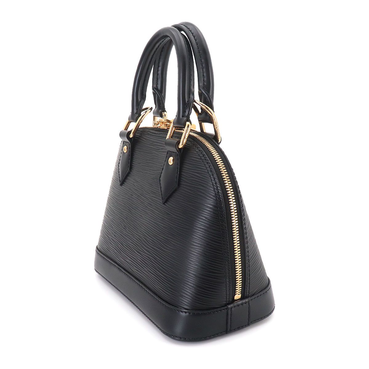 Louis Vuitton LV x Takashi Murakami Epi Alma BB 2-Way Bag Black — view 4