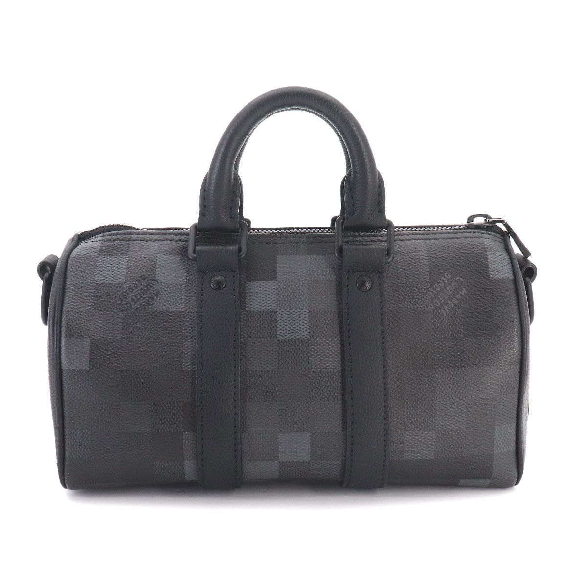 Louis Vuitton Damoflage Black Keepall Bandouliere 25 2-Way Bag — view 2