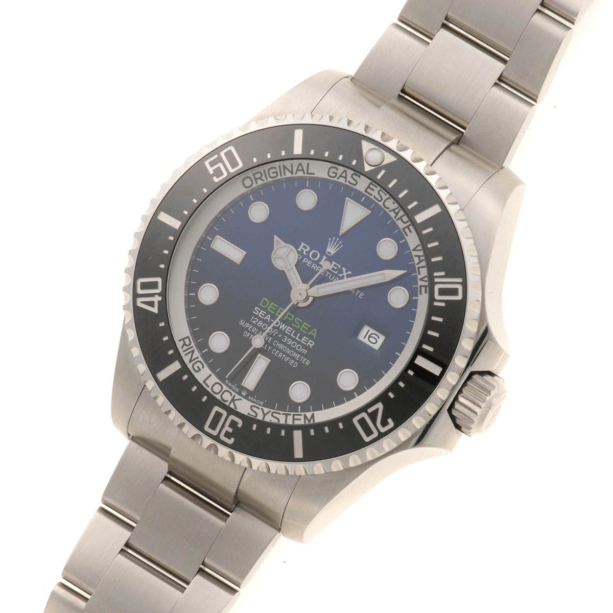 Rolex Deepsea Watch Stainless Steel Titanium Deep Blue Dial Automatic — view 2