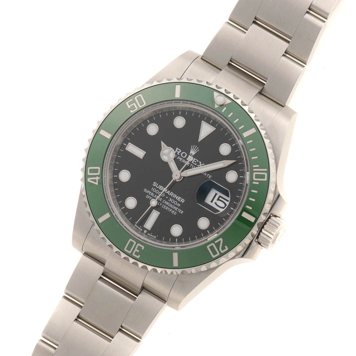 Rolex Submariner Date Watch Stainless Steel Ceramic Black Dial Automatic — view 2
