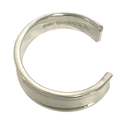 Tiffany & Co Vintage Narrow Bangle 925 Sterling Silver Bracelet — view 3