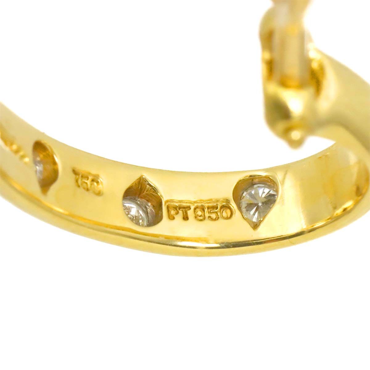 Tiffany & Co Dots Diamond Earrings 18k Yellow Gold 750 Pt Clip — view 5