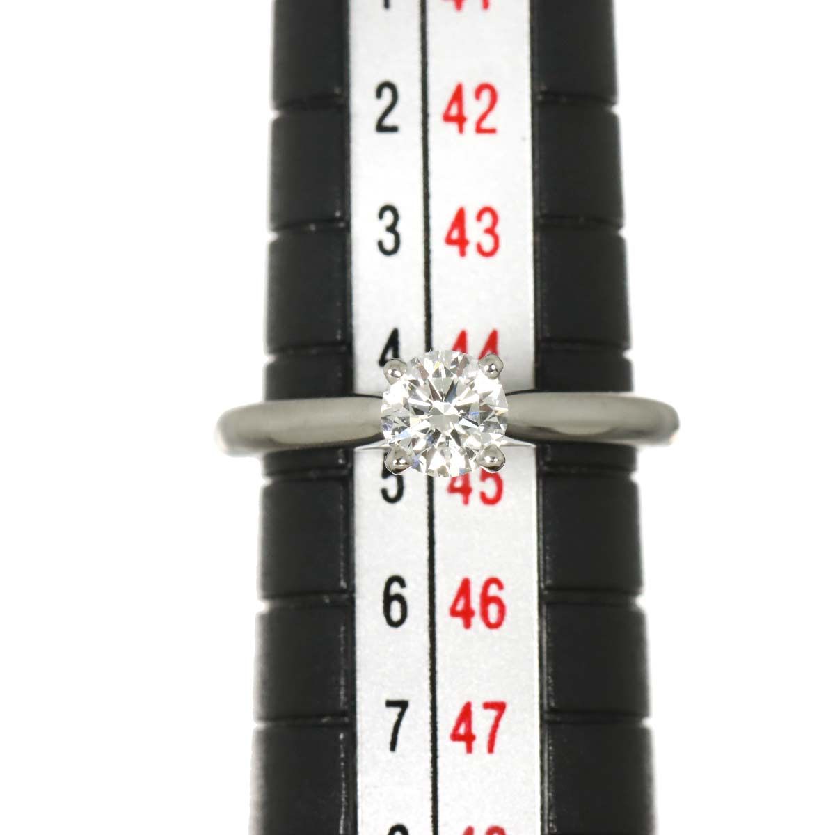 Cartier Solitaire Diamond 45 Ring Pt — view 6