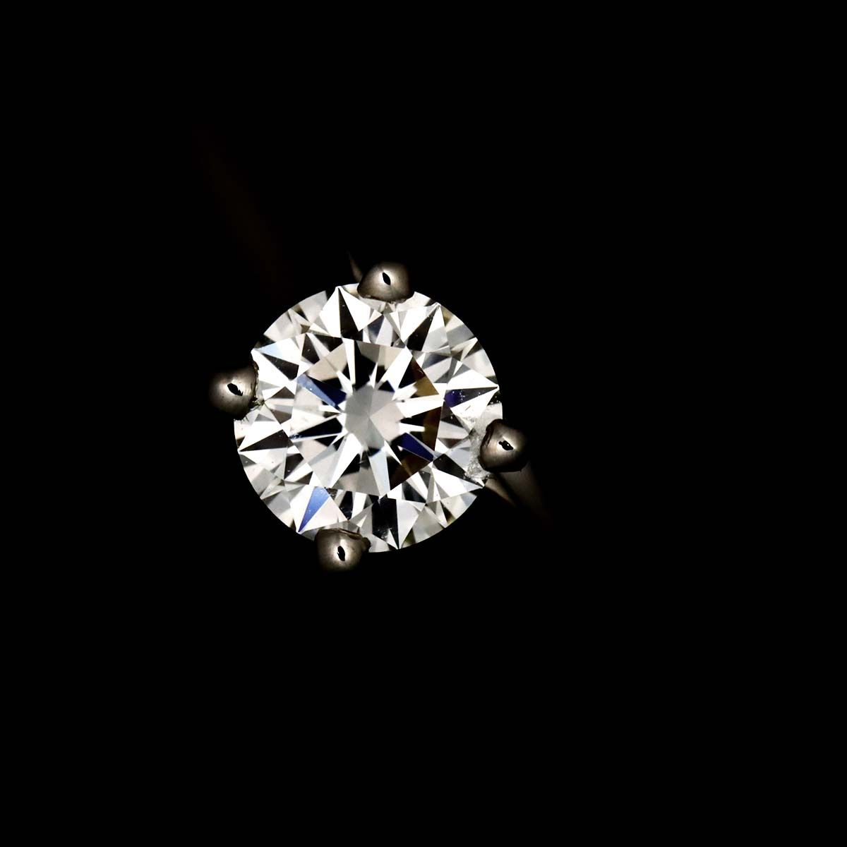 Cartier Solitaire Diamond 45 Ring Pt — view 5