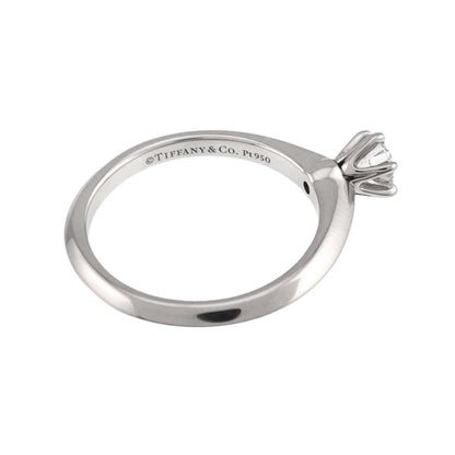 Tiffany & Co Solitaire Diamond Ring Platinum — view 3