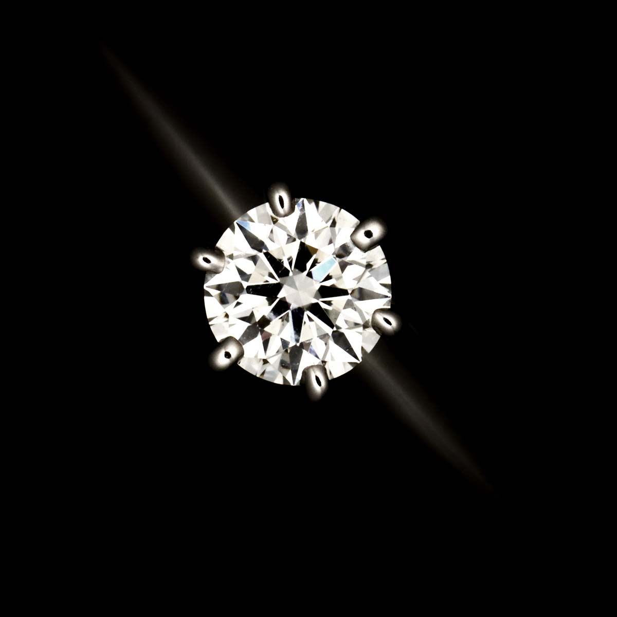 Tiffany & Co Solitaire Diamond Ring Platinum — view 6