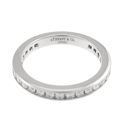 Tiffany & Co Full Circle Channel Setting Ring Diamond Platinum — view 3