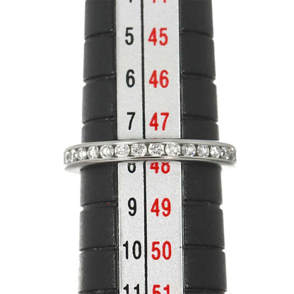 Tiffany & Co Full Circle Channel Setting Ring Diamond Platinum — view 6