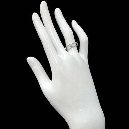 Tiffany & Co Double Wire Ring Diamond Platinum — view 7