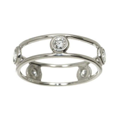 Tiffany & Co Double Wire Ring Diamond Platinum — view 2