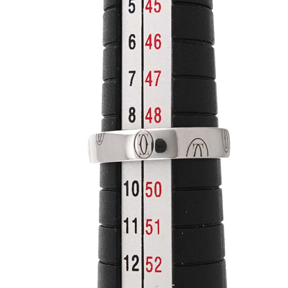 Cartier Happy Birthday SM 49 Ring 18k White Gold 750 Logo — view 5