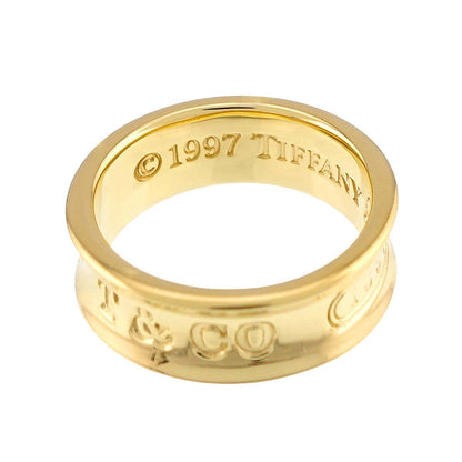 Tiffany & Co 1837 Narrow Ring 18k Yellow Gold — view 3