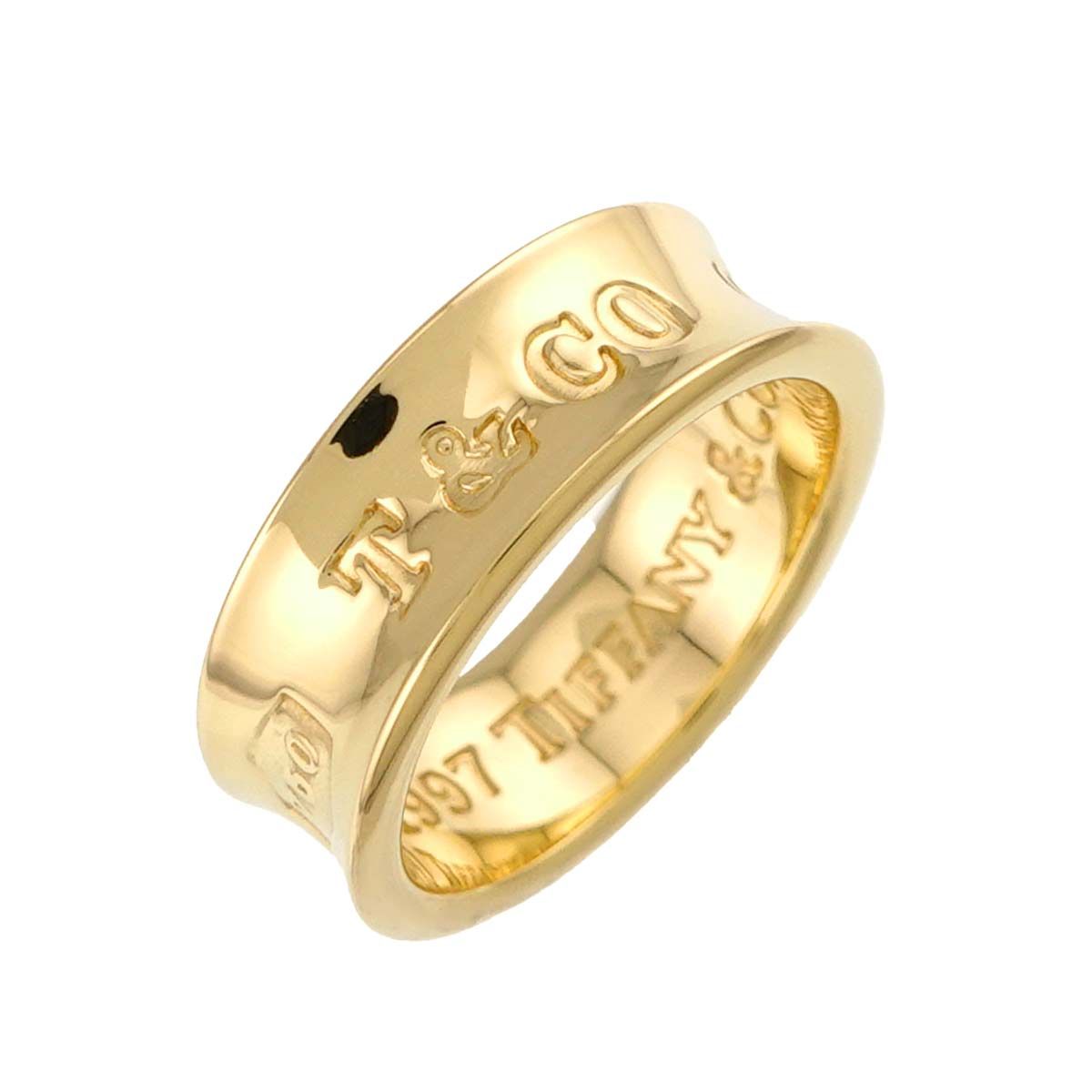 Tiffany & Co 1837 Narrow Ring 18k Yellow Gold — view 5