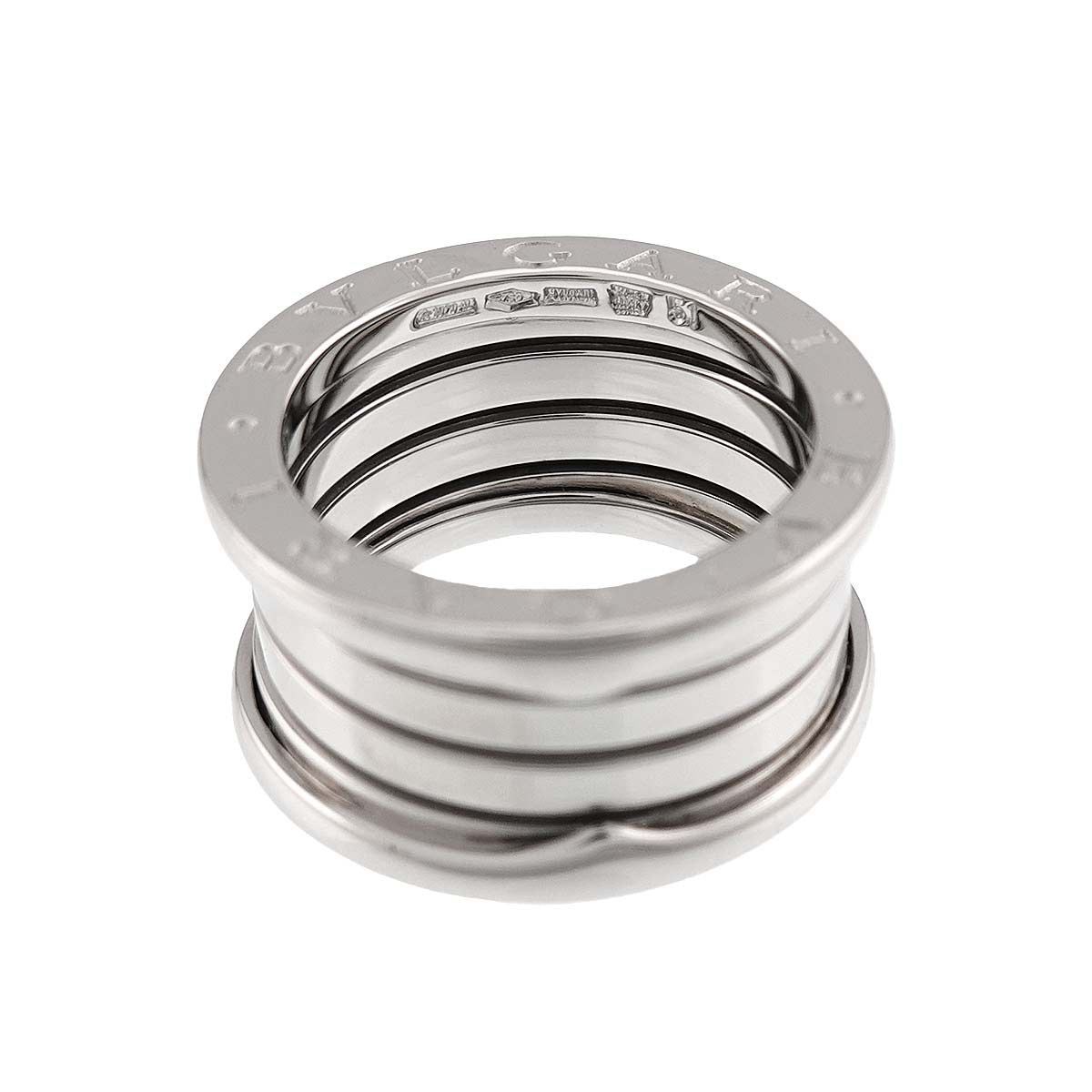 Bvlgari B.zero1 Band 51 Ring 18k White Gold 750 — view 3