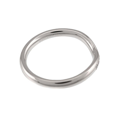 Tiffany & Co Curved Band Ring Diamond Platinum — view 4