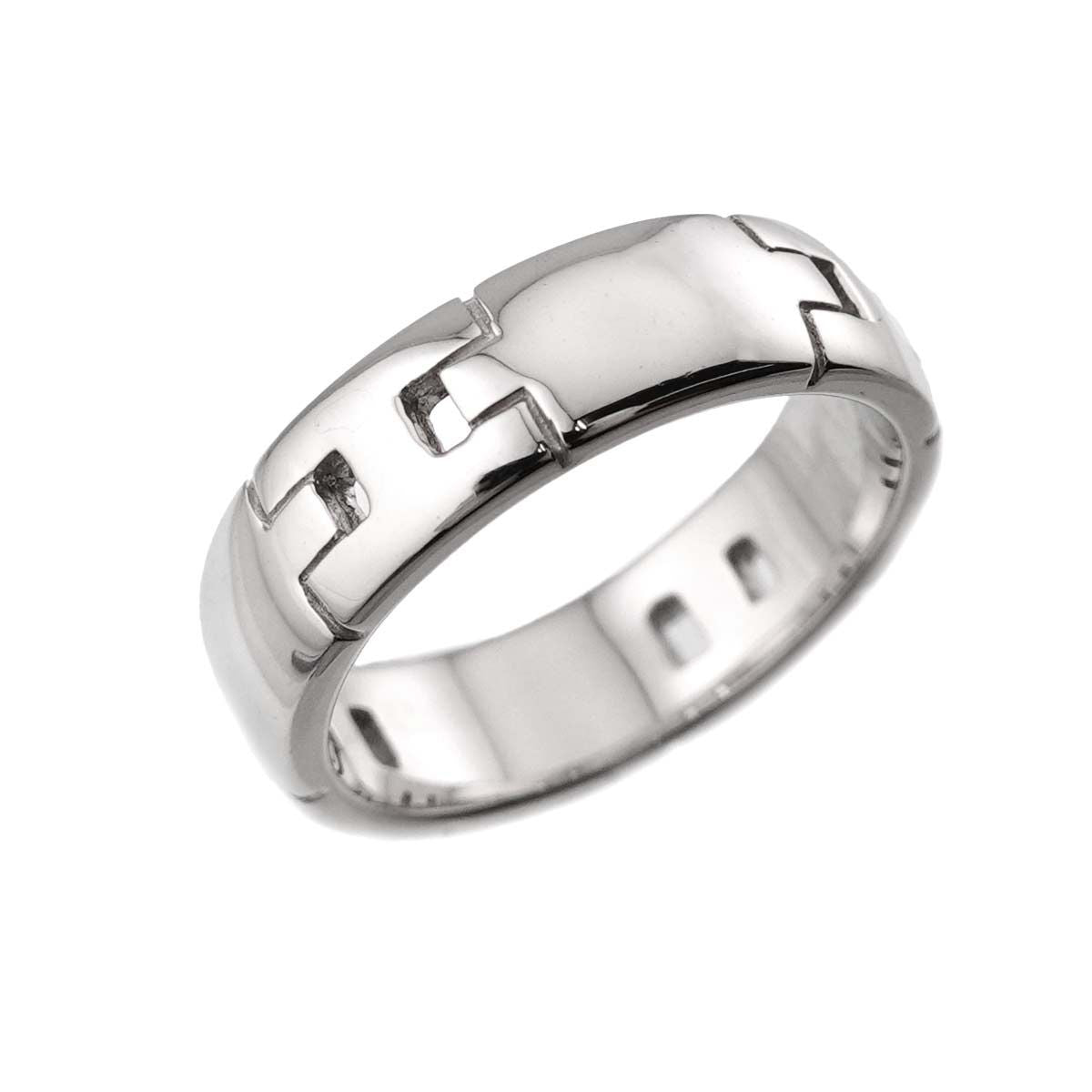 Hermes Ever Hercules 49 Ring 18k White Gold 750 — view 7