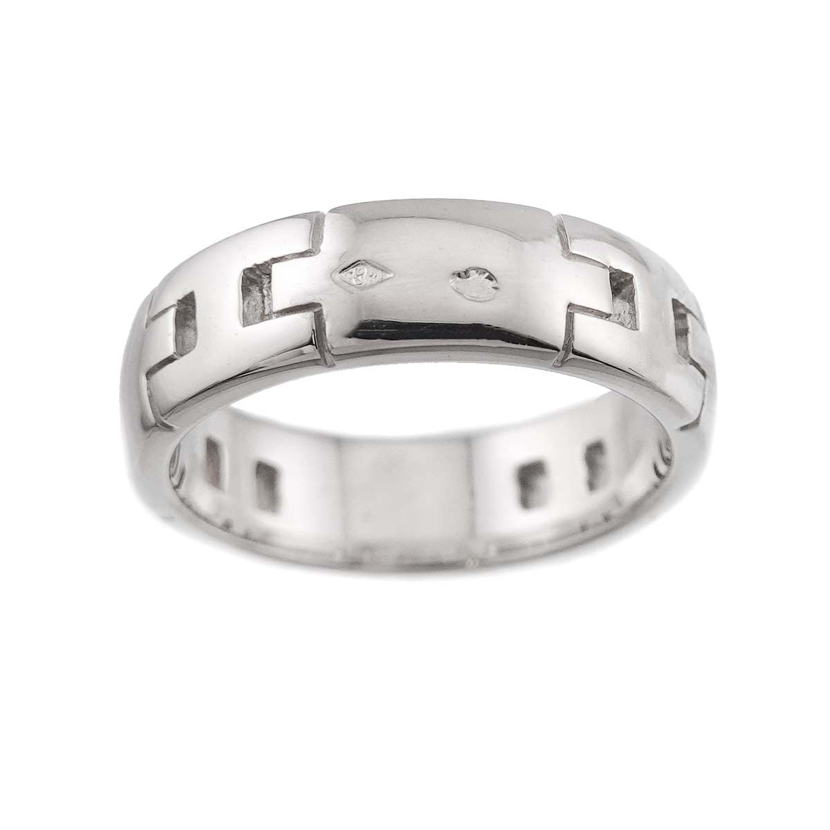 Hermes Ever Hercules 49 Ring 18k White Gold 750 — view 6