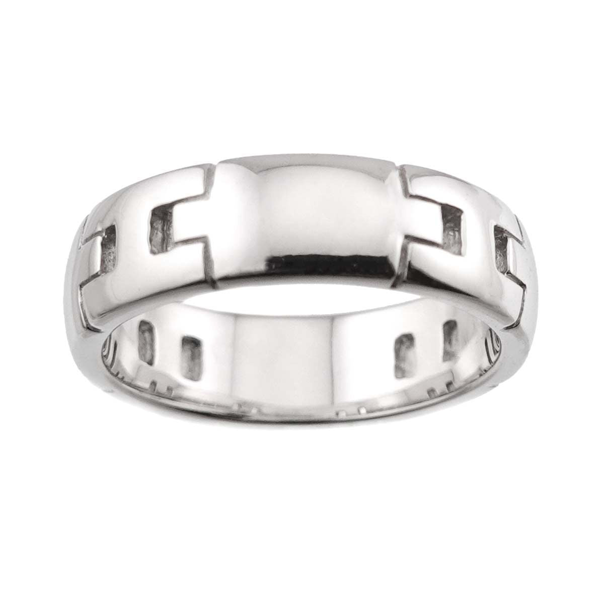 Hermes Ever Hercules 49 Ring 18k White Gold 750 — view 2