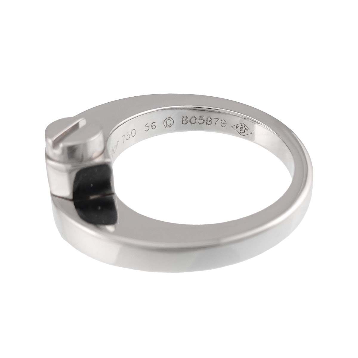 Cartier Menotte 56 Ring 18k White Gold 750 — view 4