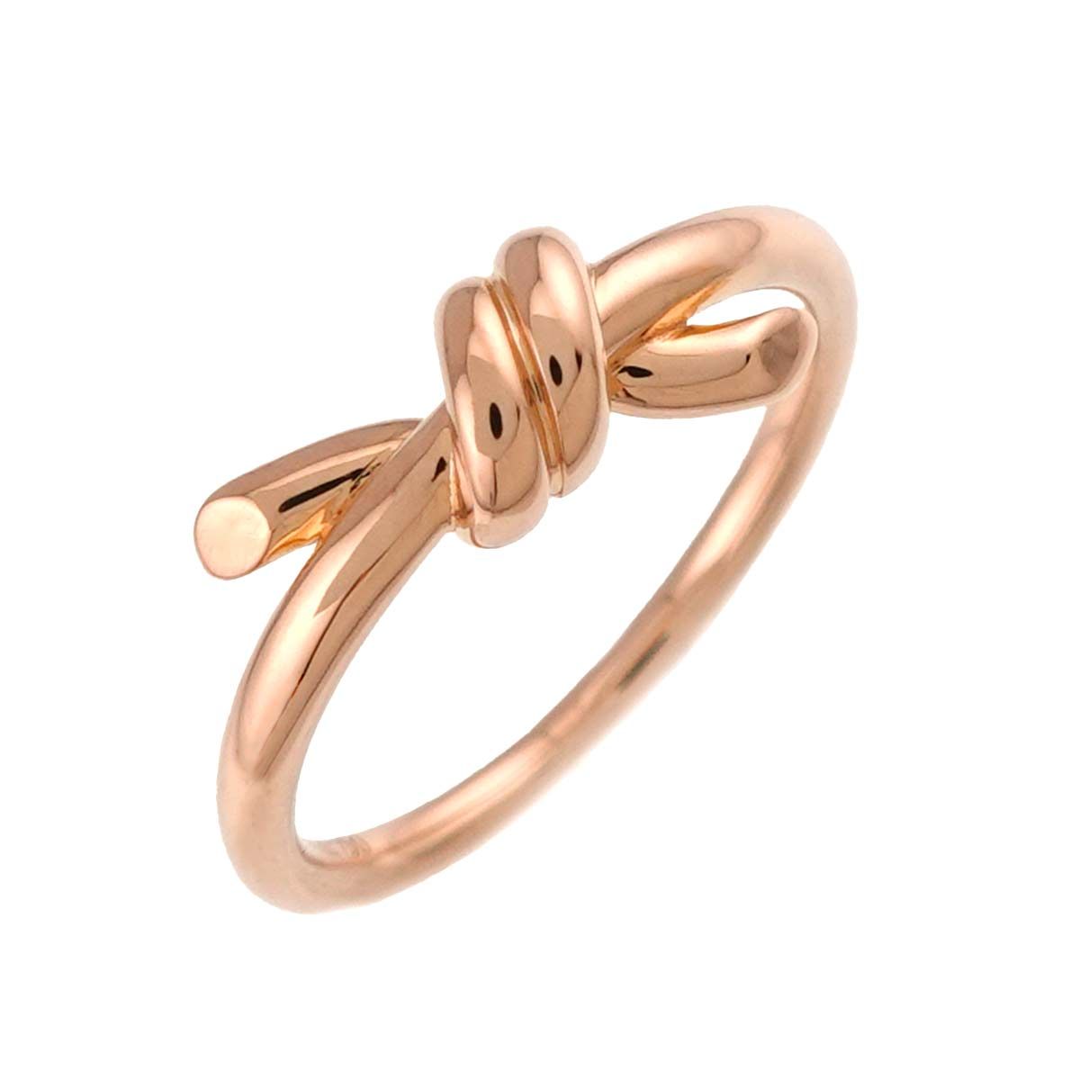 Tiffany & Co Knot Ring 18k Pink Gold — view 4